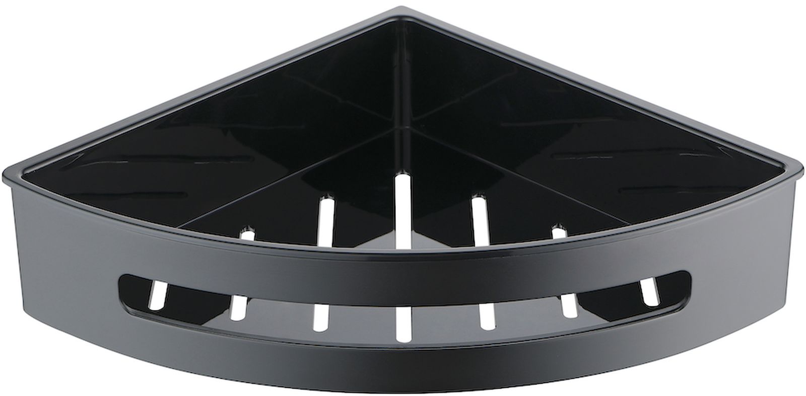 Stella portaoggetti da bagno nero 16.068-BB