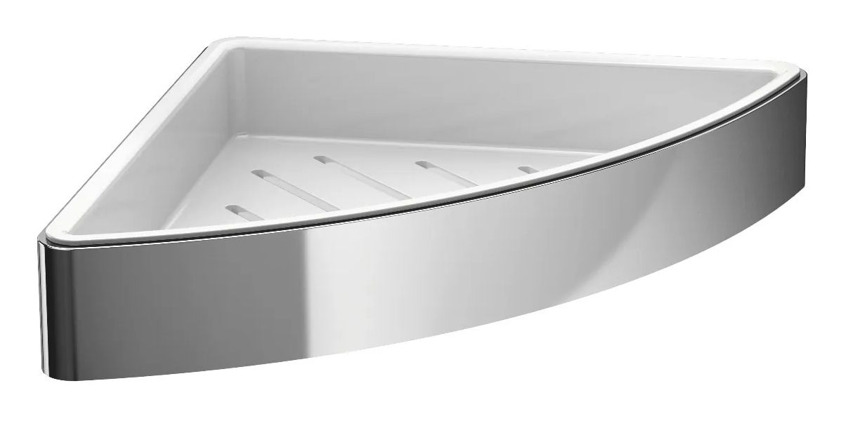 Emco Loft portasapone a parete cromo-bianco 054500103