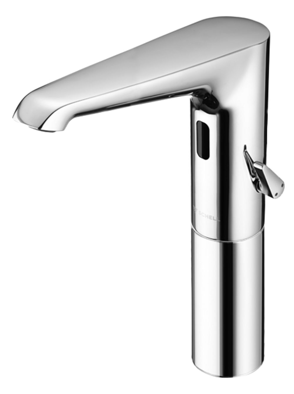 Schell Xeris E rubinetto per lavabo verticale elettronico cromo 012810699