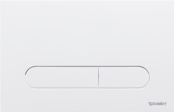 Duravit DuraSystem placca di comando per WC bianco WD5009011000