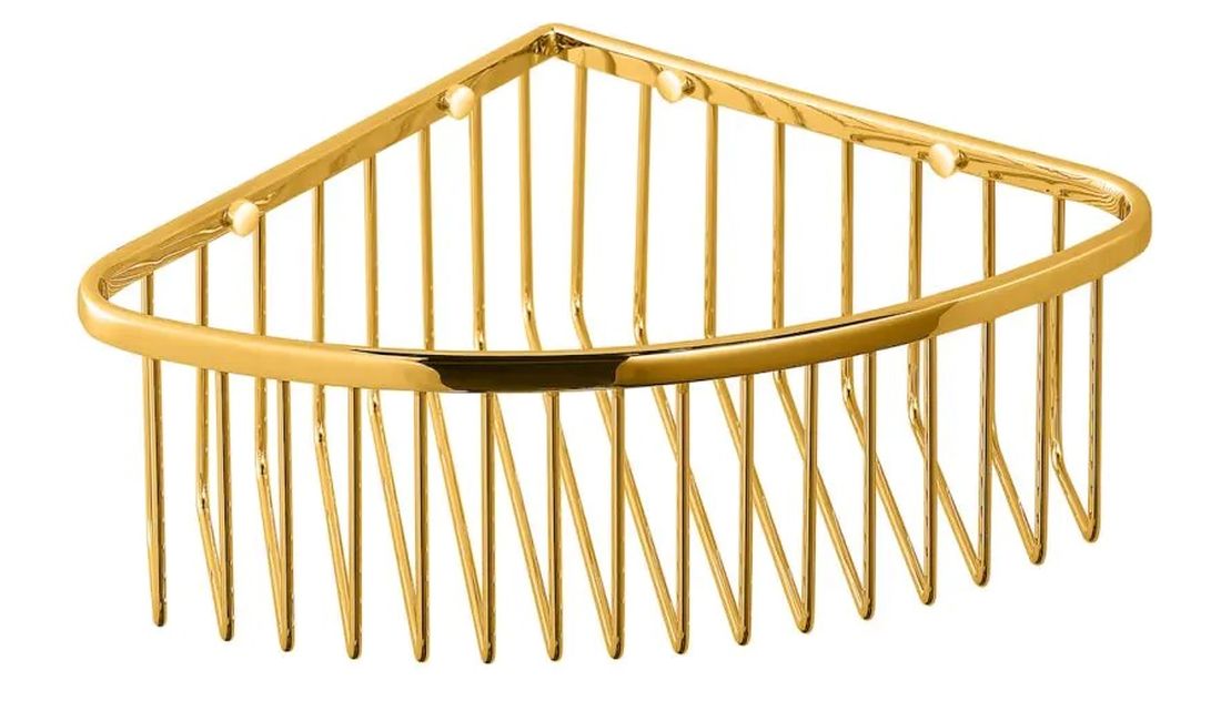 Stella portaoggetti da bagno oro 16.022-G