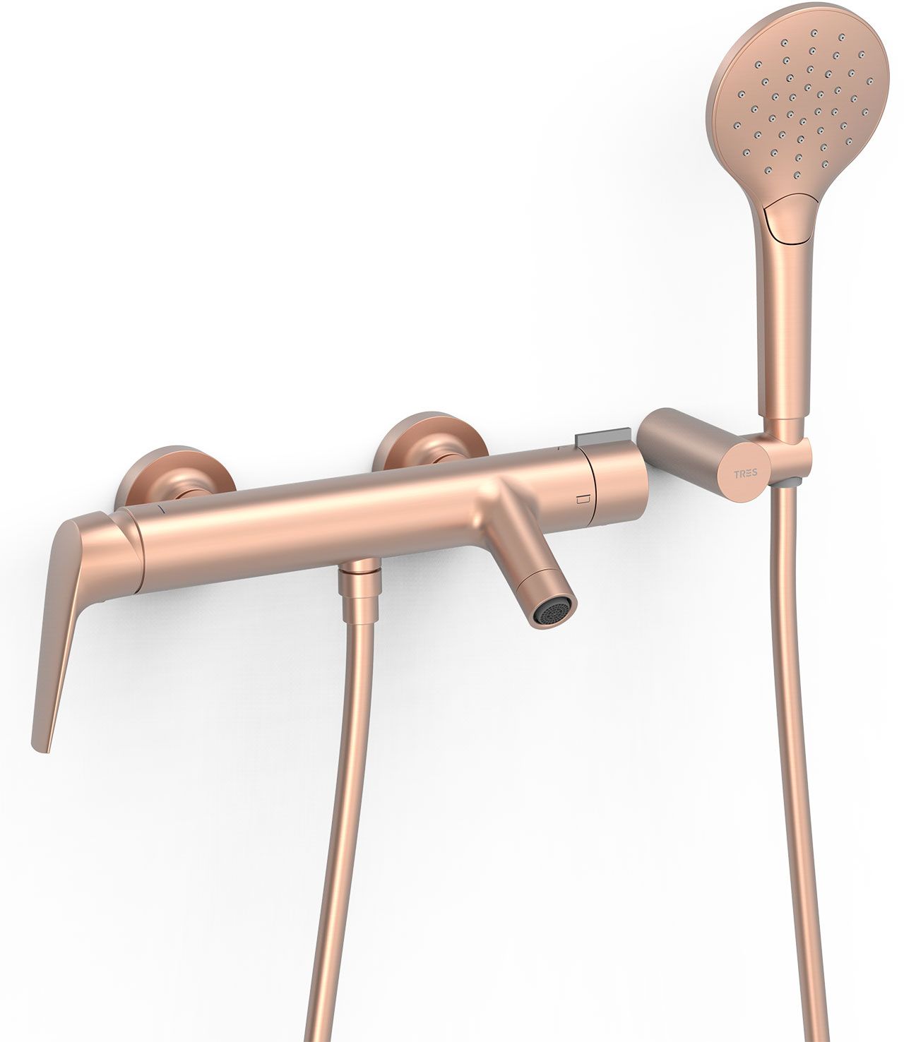 Tres Fuji rubinetto per vasca e doccia a parete || 28117001OPM