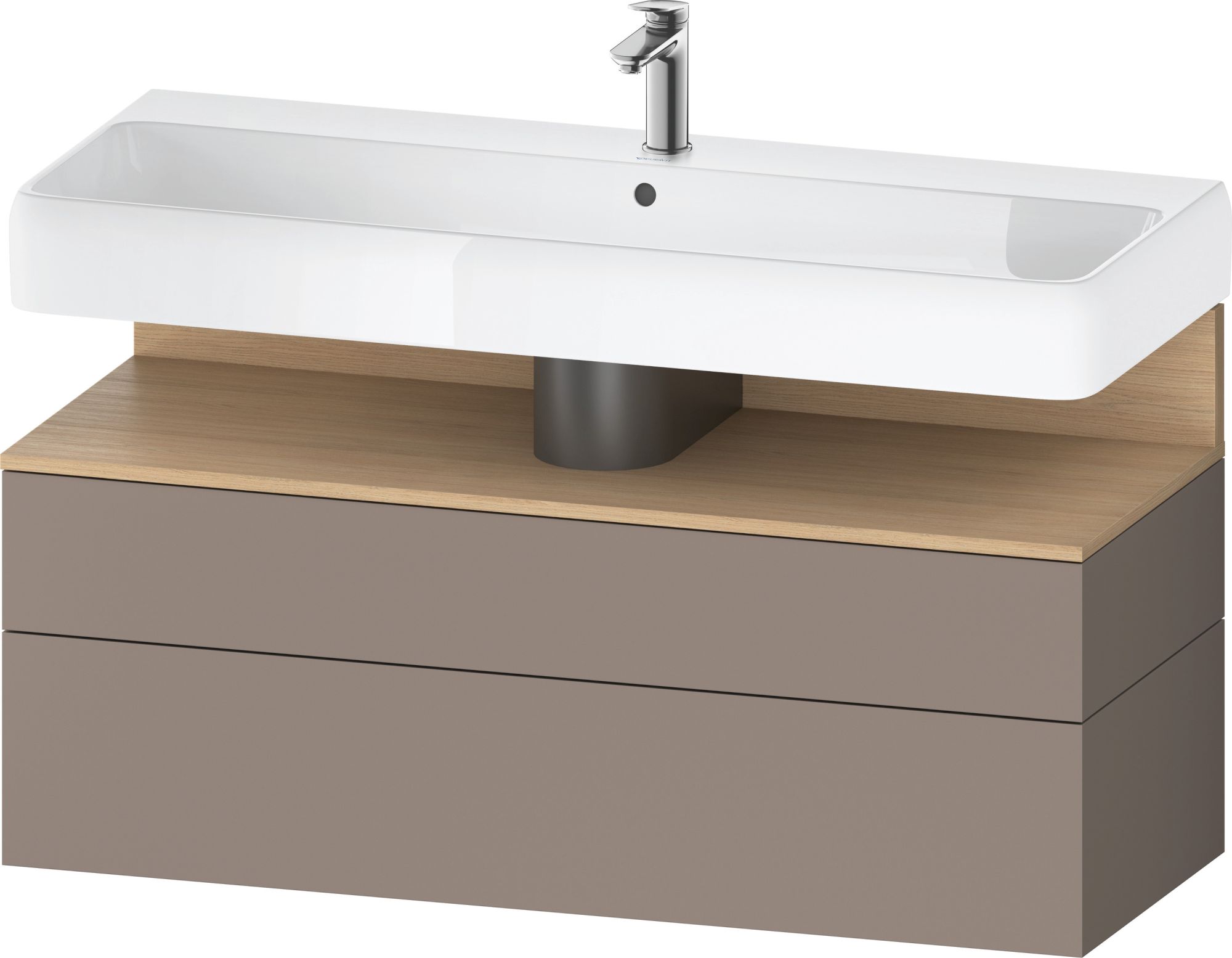 Duravit Qatego armadietto 119x47x59 cm sottolavabo sospeso rovere QA4396030430010