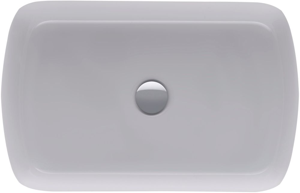 Duravit Qatego lavabo 60x40 cm rettangolare da mobile bianco 2384602079