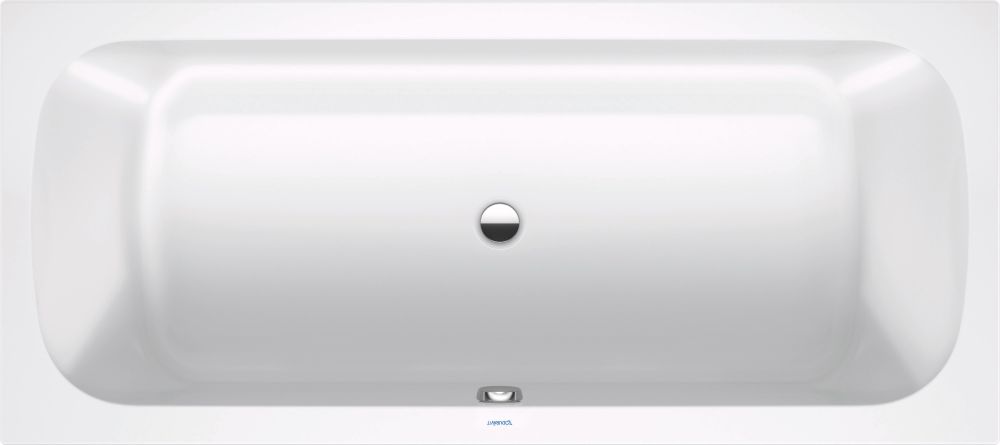 Duravit Qatego vasca da bagno rettangolare 180x80 cm bianco 700614000000000