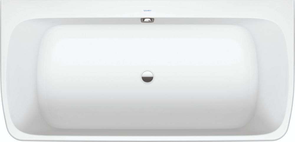 Duravit Qatego vasca da bagno a parete 180x80 cm rettangolare bianco 700615000000000
