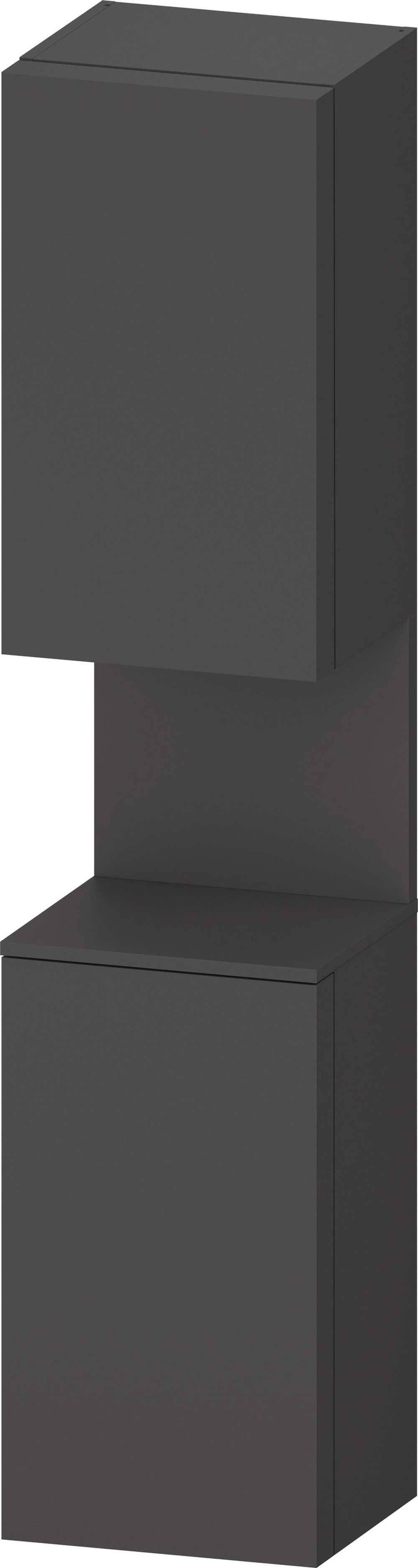 Duravit Qatego armadietto 40x36x176 cm laterale sospeso grafite QA1346R49490010