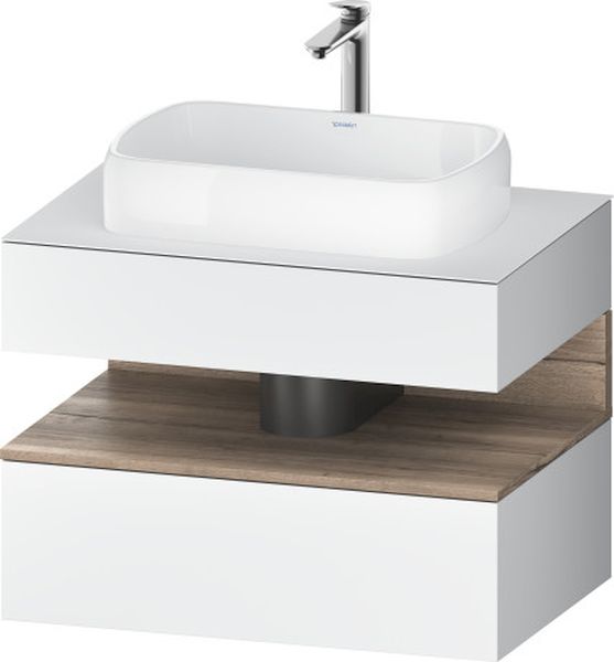 Duravit Qatego armadietto 80x55x60 cm sottolavabo sospeso bianco -rovere QA4730055180000