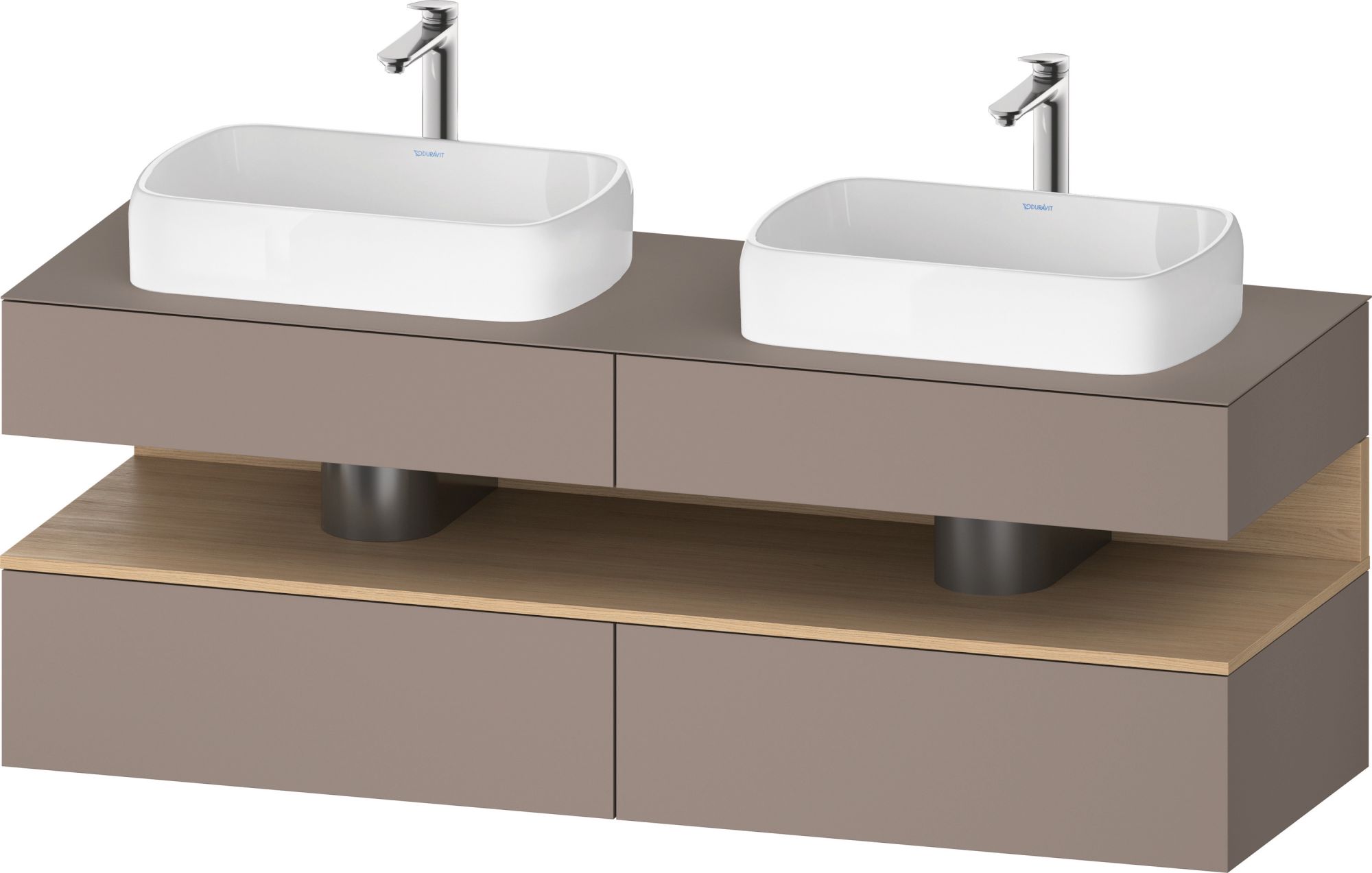 Duravit Qatego armadietto 160x55x60 cm sottolavabo sospeso QA4779030430010