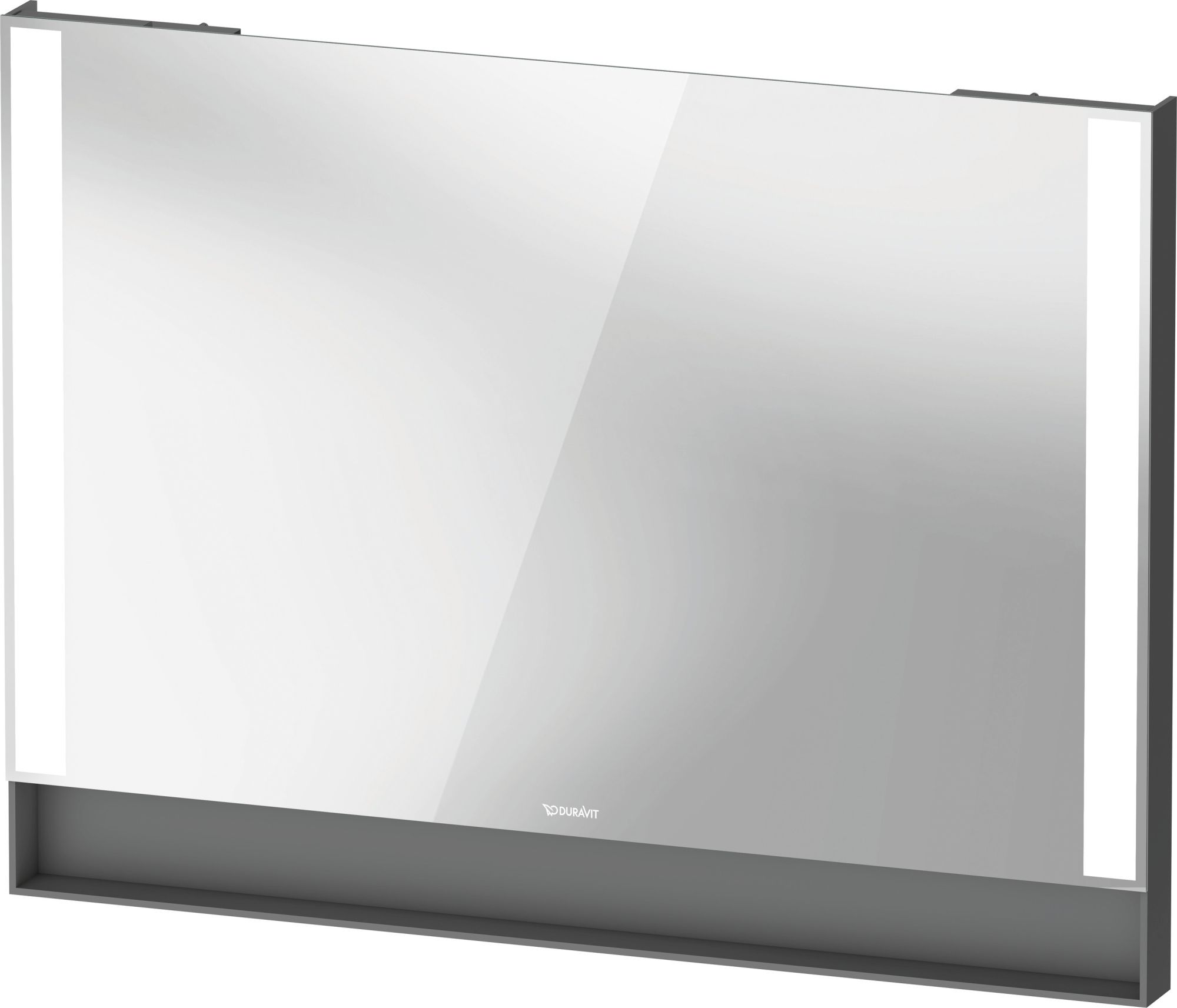 Duravit Qatego specchio 100x75 cm rettangolare con illuminazione QA7083049490000