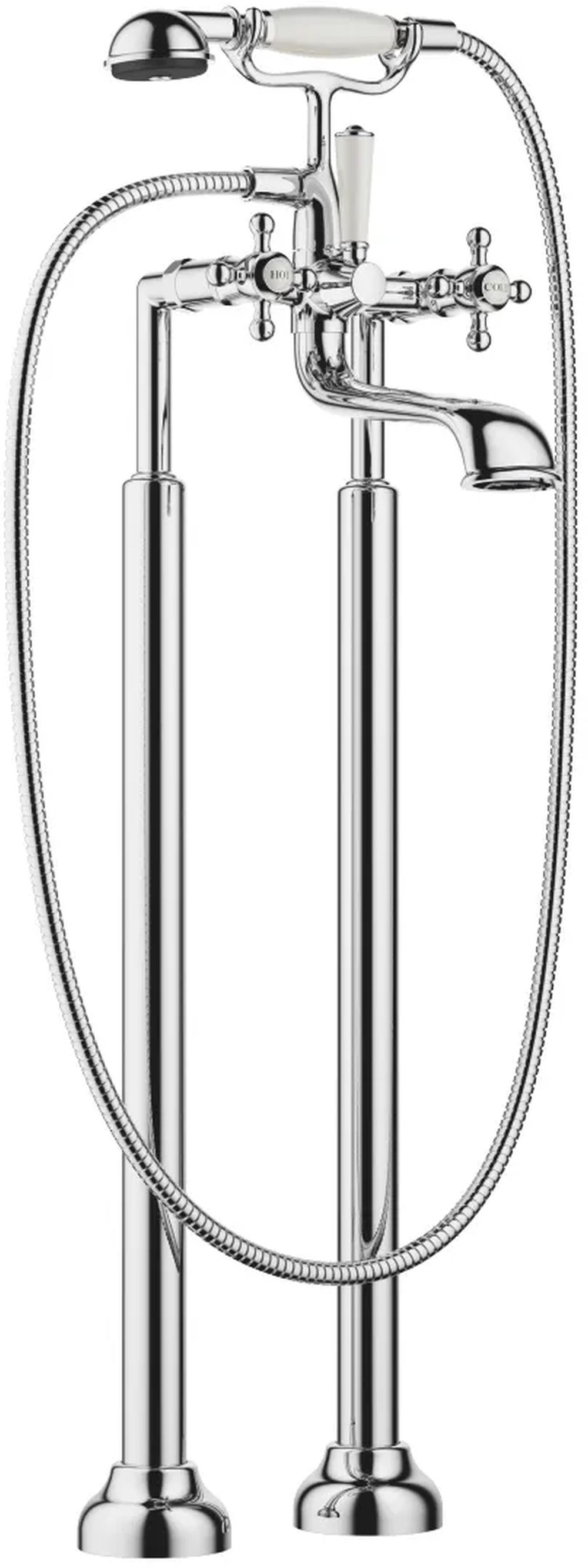 Dornbracht Madison rubinetto per vasca e doccia a terra cromo 25943360-00