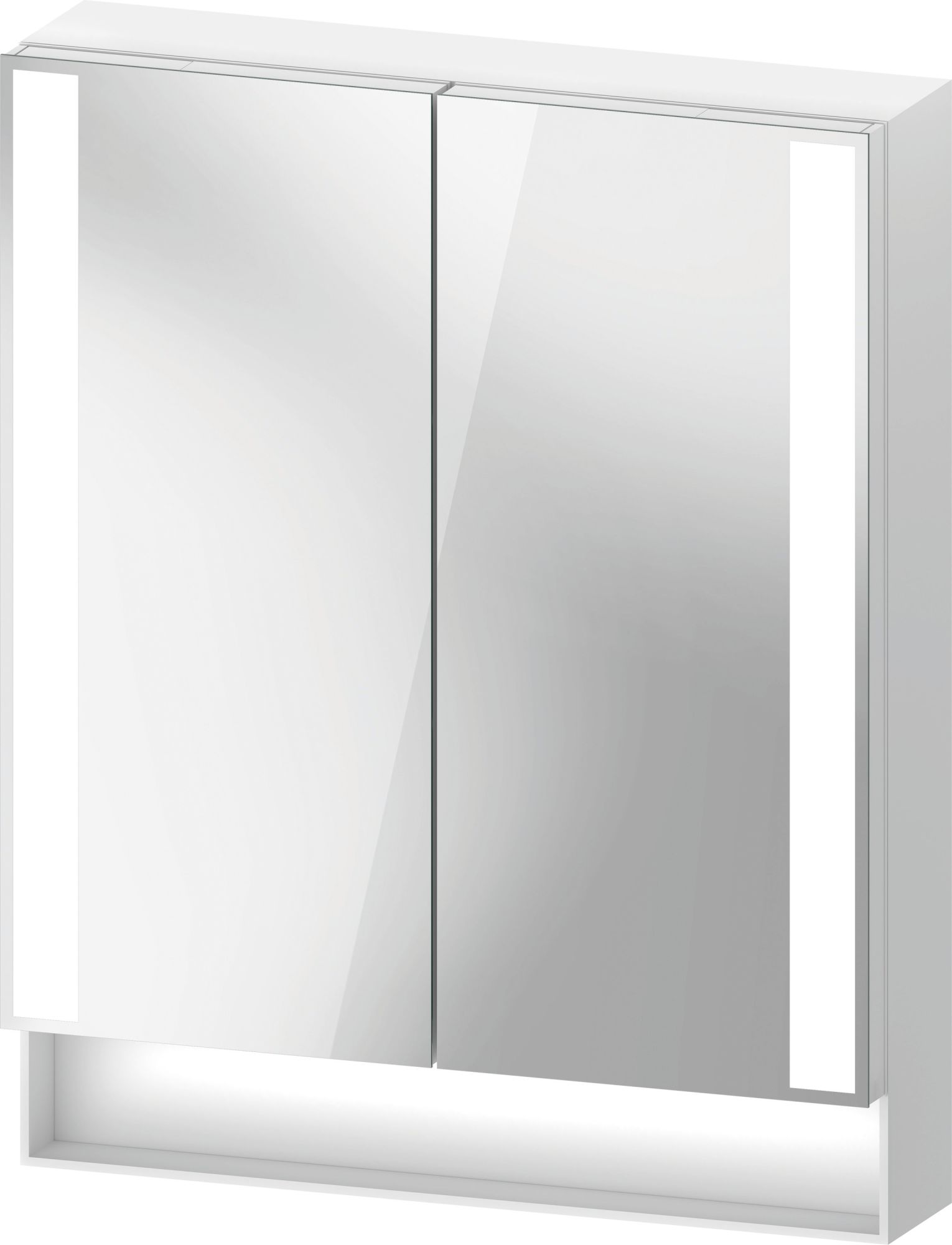 Duravit Qatego armadietto 60x15.5x75 cm con specchio bianco QA7150018180010