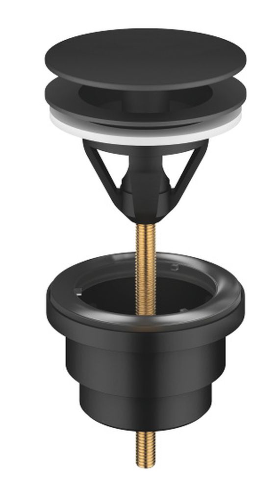 Dornbracht tappo per lavabo nero 10126970-33