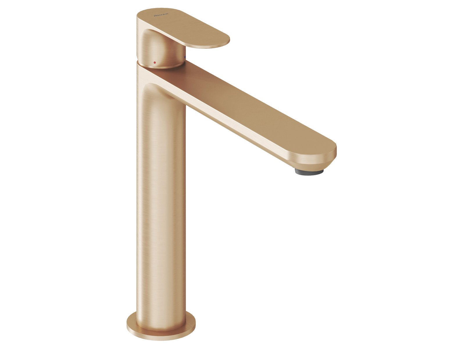 Ravak Eleganta rubinetto per lavabo verticale oro X070388