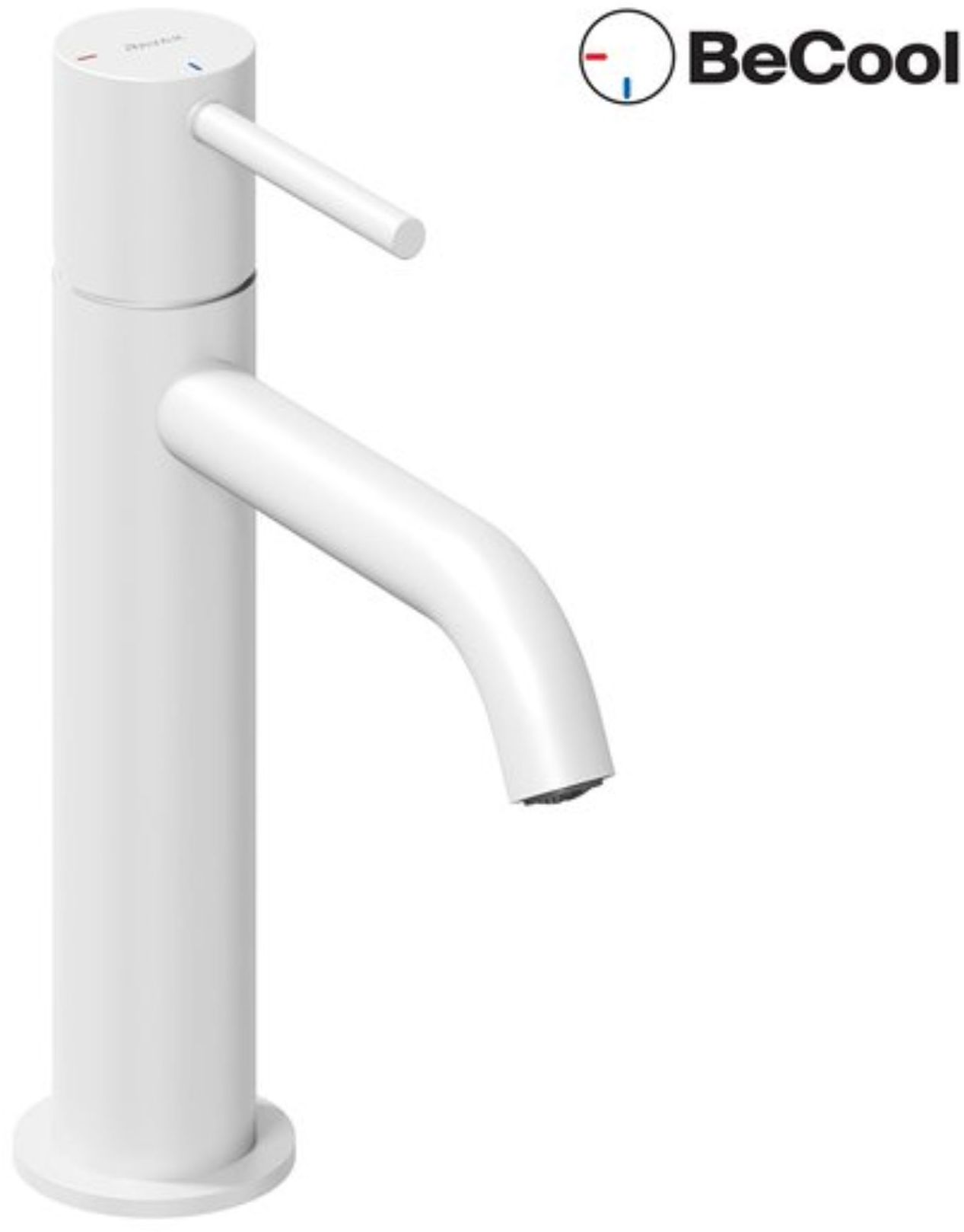 Ravak Espirit rubinetto per lavabo verticale bianco X070395