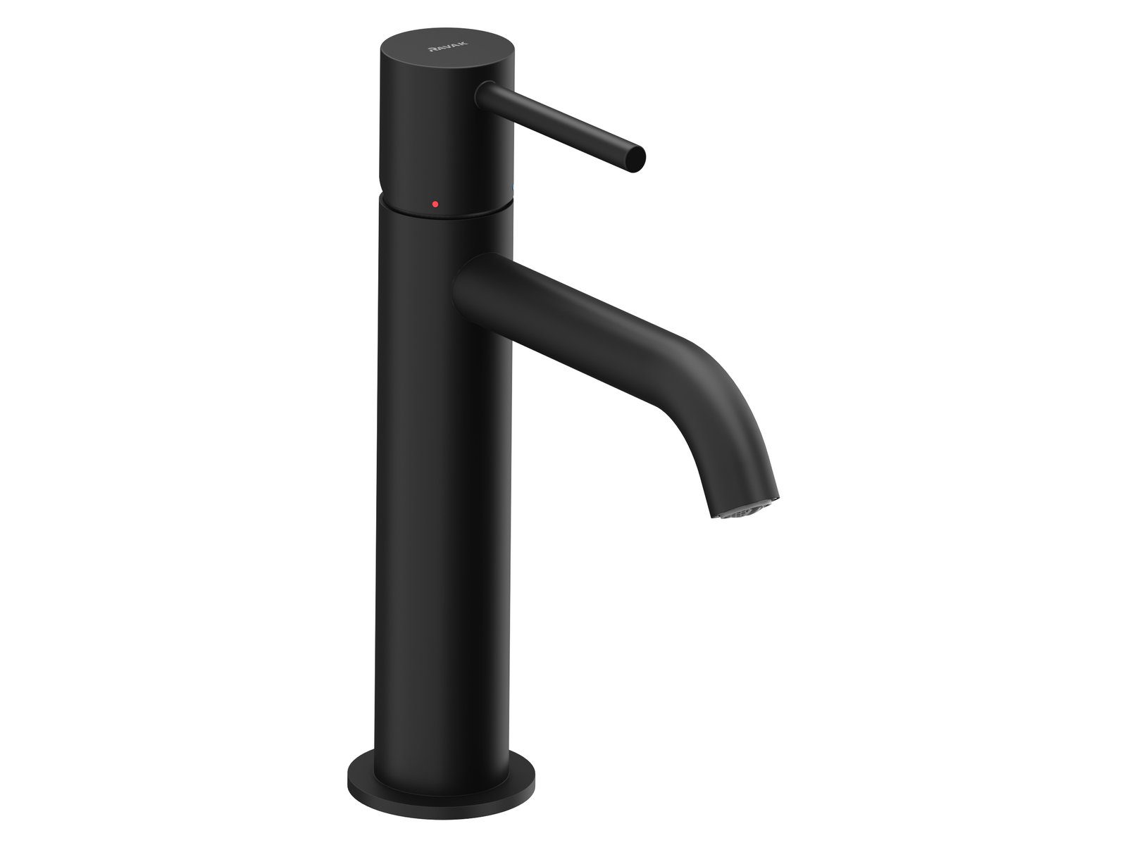 Ravak Espirit rubinetto per lavabo verticale nero X070273