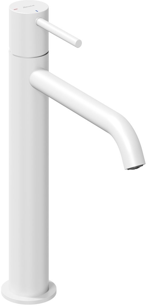 Ravak Espirit rubinetto per lavabo verticale bianco X070400