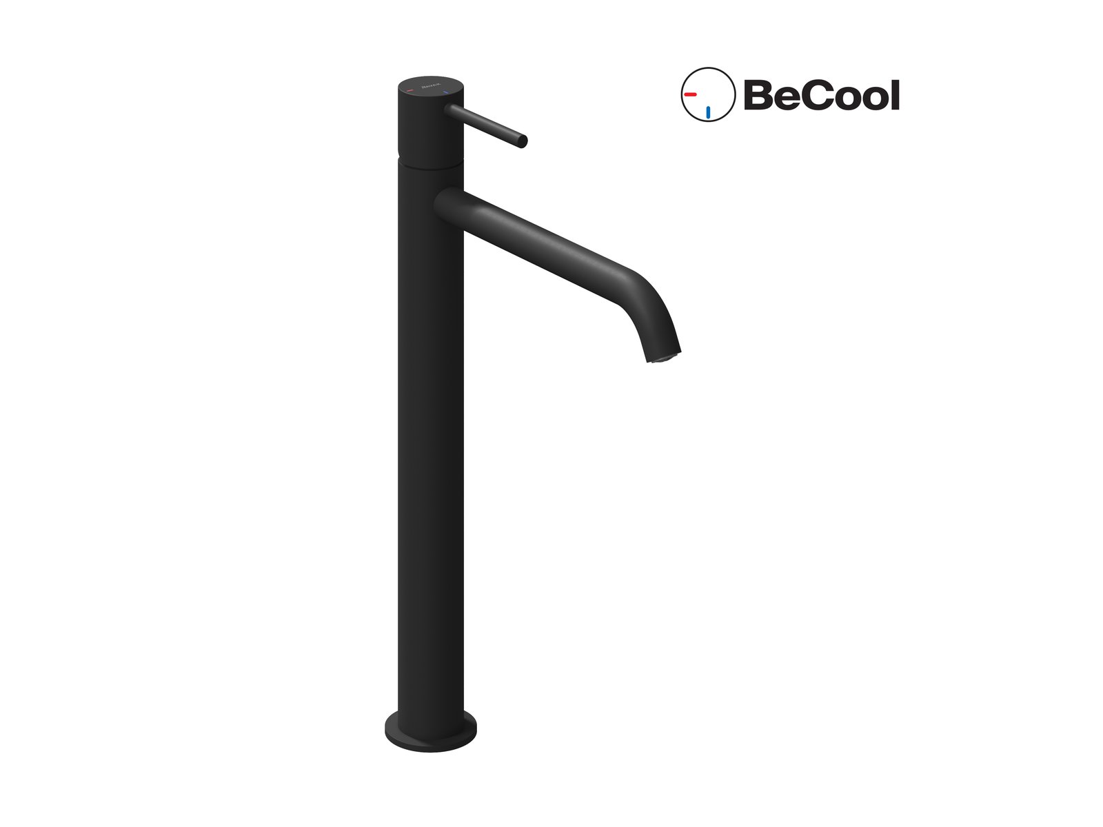 Ravak Espirit rubinetto per lavabo verticale nero X070406