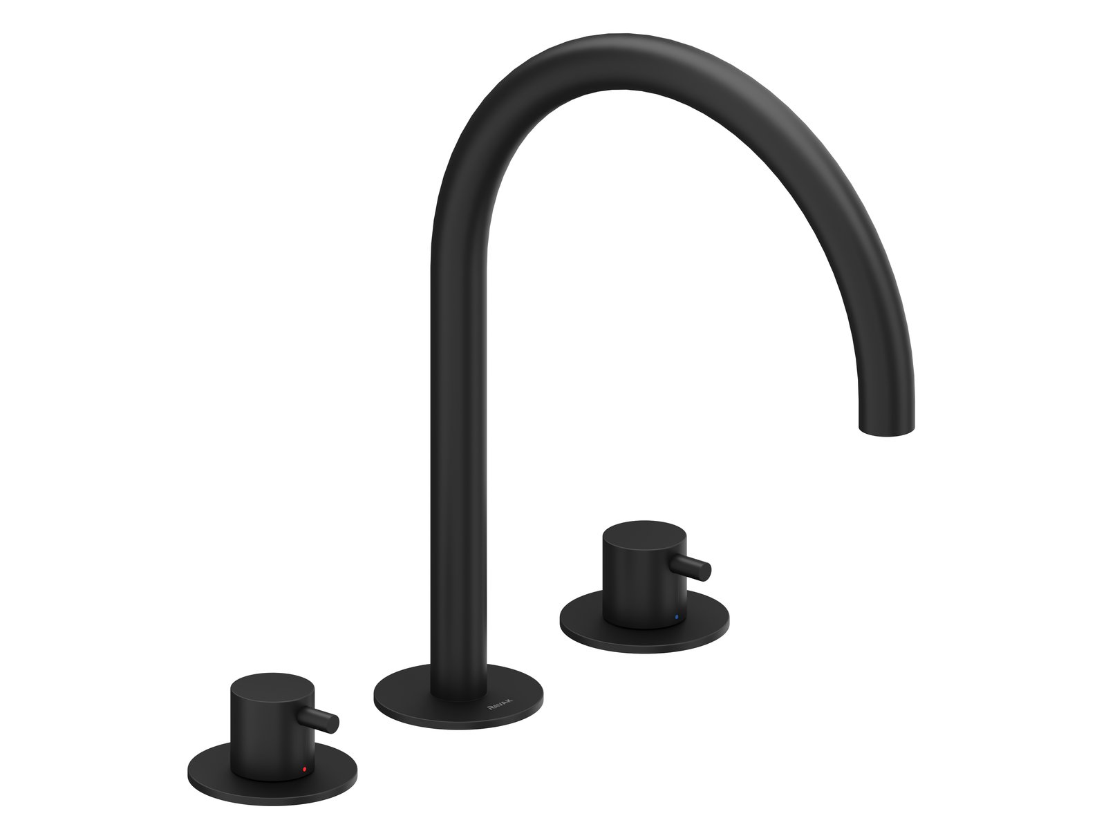 Ravak Espirit rubinetto per lavabo verticale nero X070275