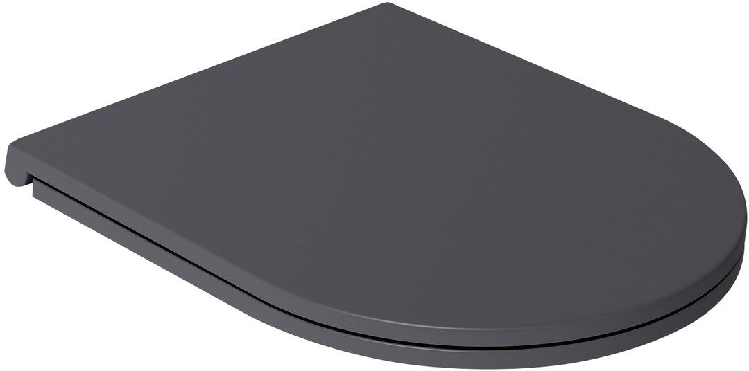 Isvea Infinity copriwater a discesa lenta antracite 40KF0522I-S