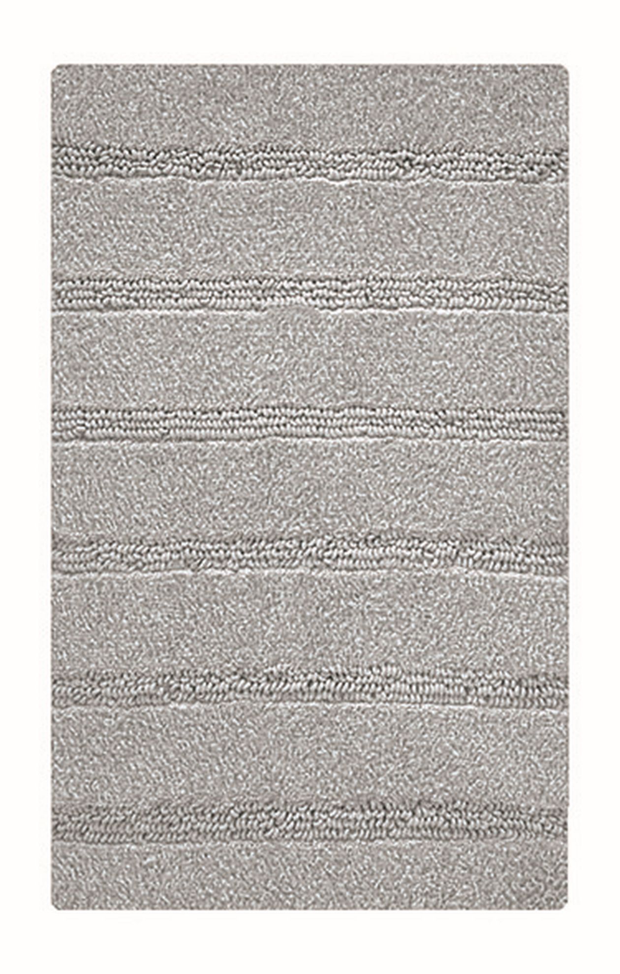 Kleine Wolke Monrovia tappetino da bagno 100x60 cm rettangolare grigio 4094977360