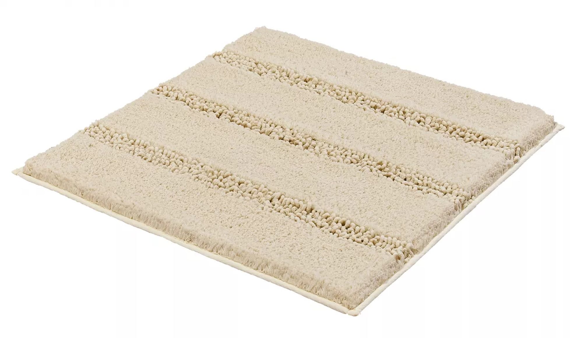 Kleine Wolke Monrovia tappetino da bagno 60x60 cm quadrata beige 4094226135