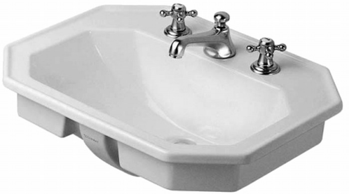 Duravit Seria 1930 lavabo 58x47 cm da incasso bianco 04765800001