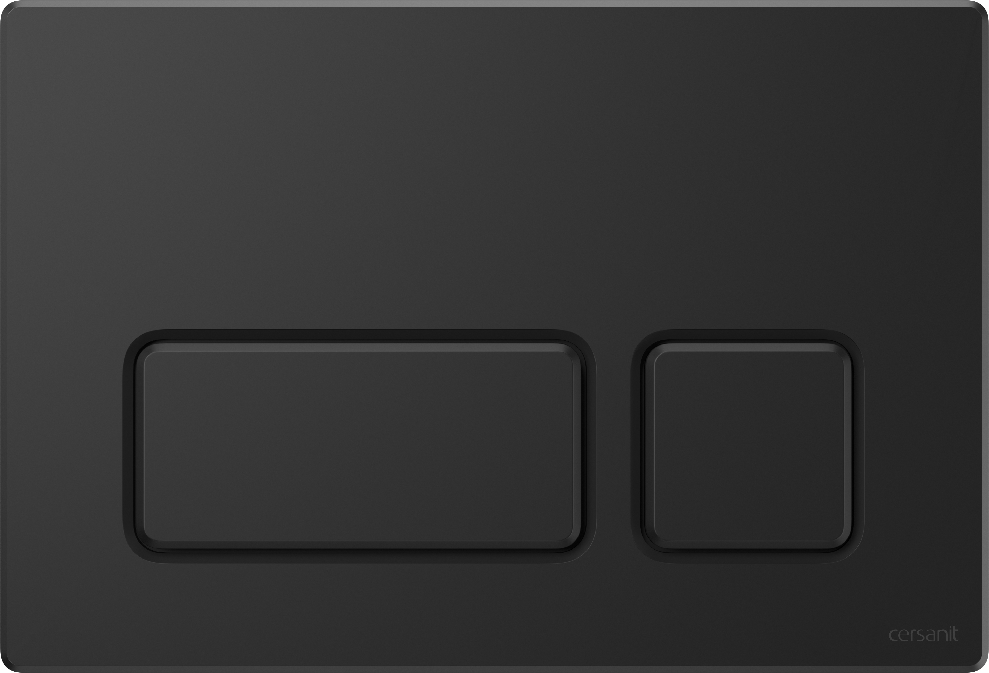 Cersanit Block placca di comando per WC nero K97-455