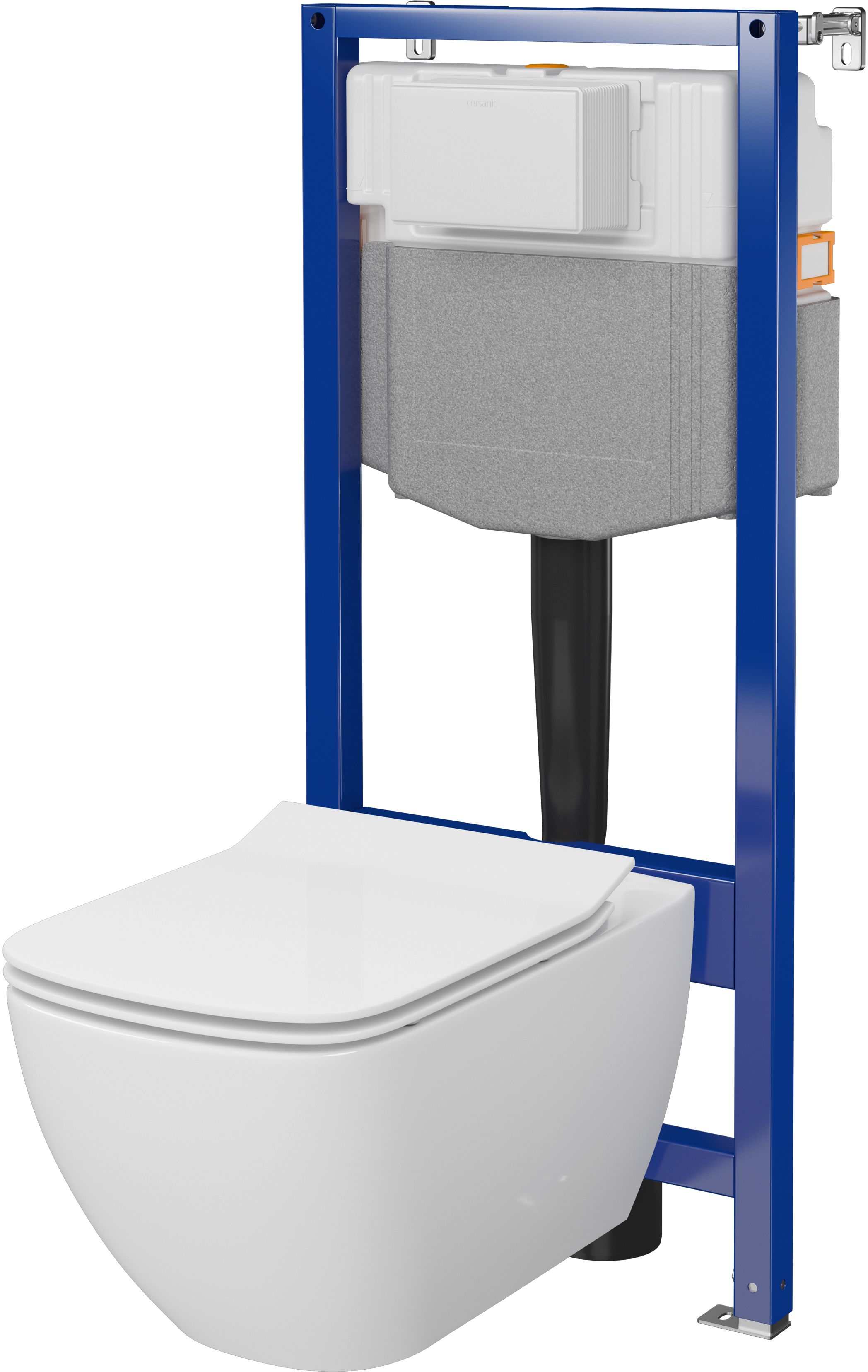 Cersanit Virgo set modulo di installazione con vaso wc e copriwater S701-805