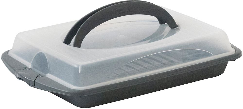 Kela Deli contenitore portaoggetti 45x30x9 cm grigio 12172