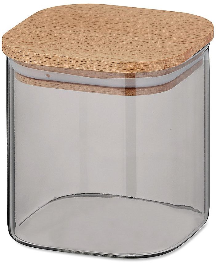 Kela Nea contenitore portaoggetti 10x10x11 cm grigio-marrone 10776