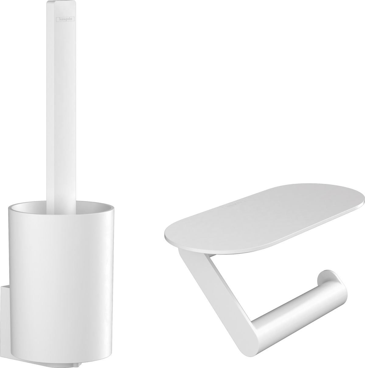 Hansgrohe WallStoris set di accessori bianco 27969700