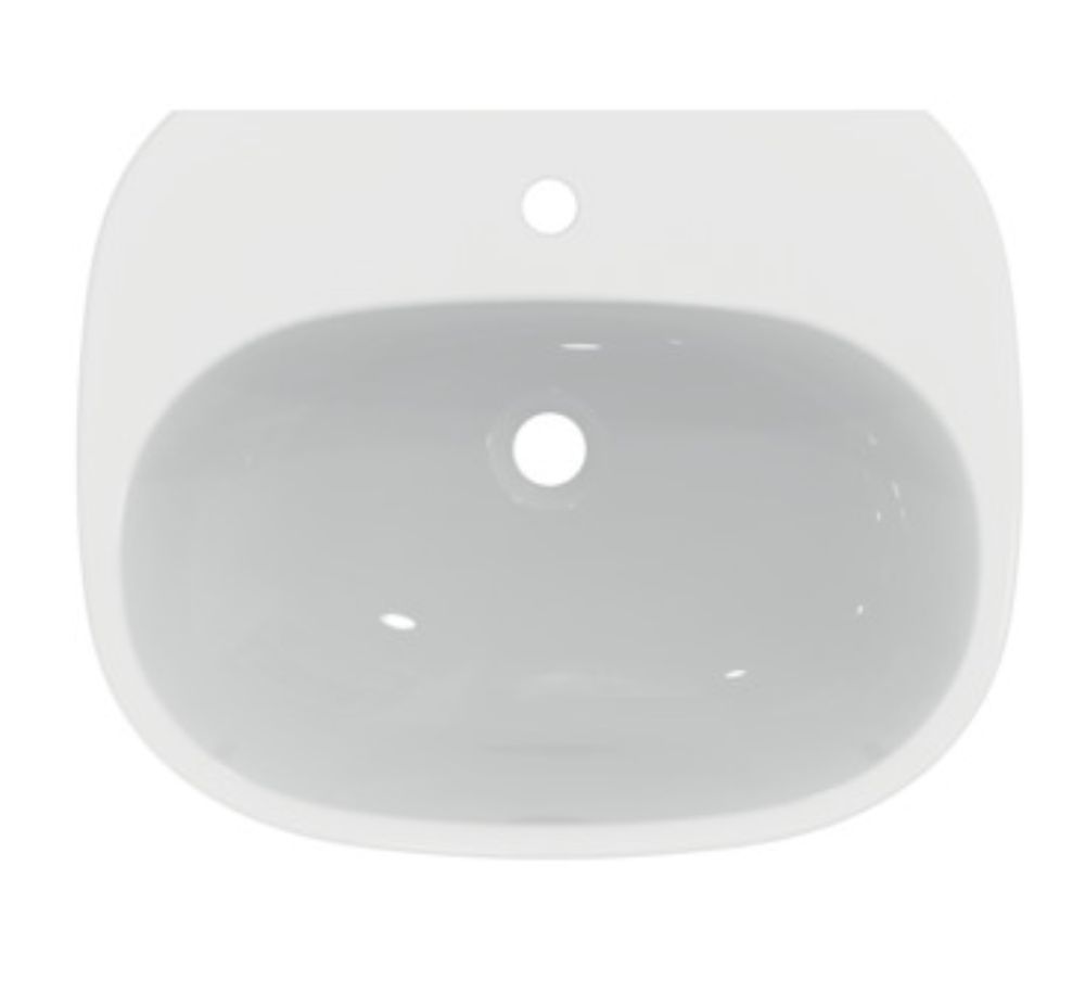 Ideal Standard Tesi lavabo 60x47 cm ovale a parete bianco T352201