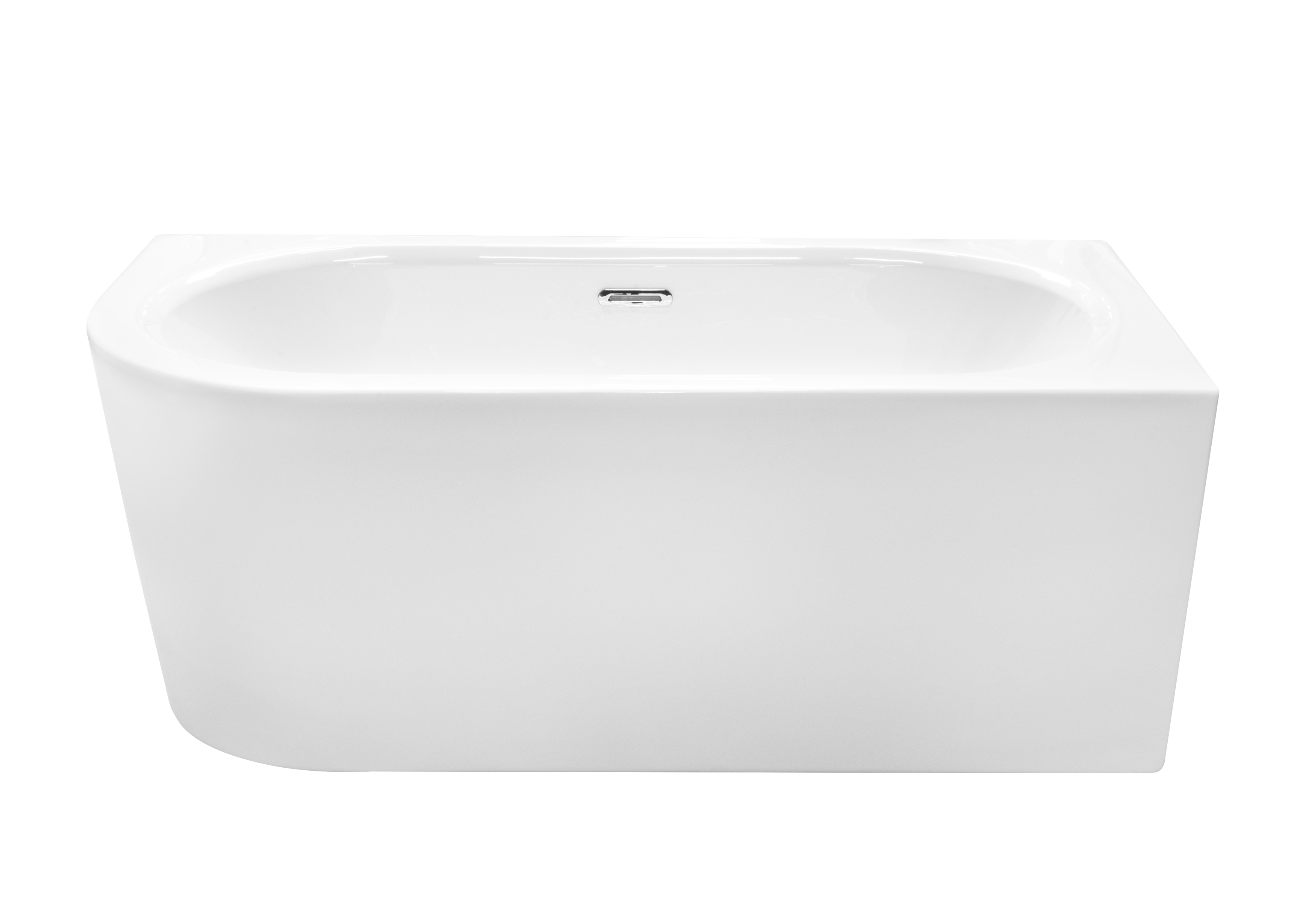 Besco Avita A-Line vasca da bagno a parete 150x75 cm rettangolare bianco #WAA-150APZS