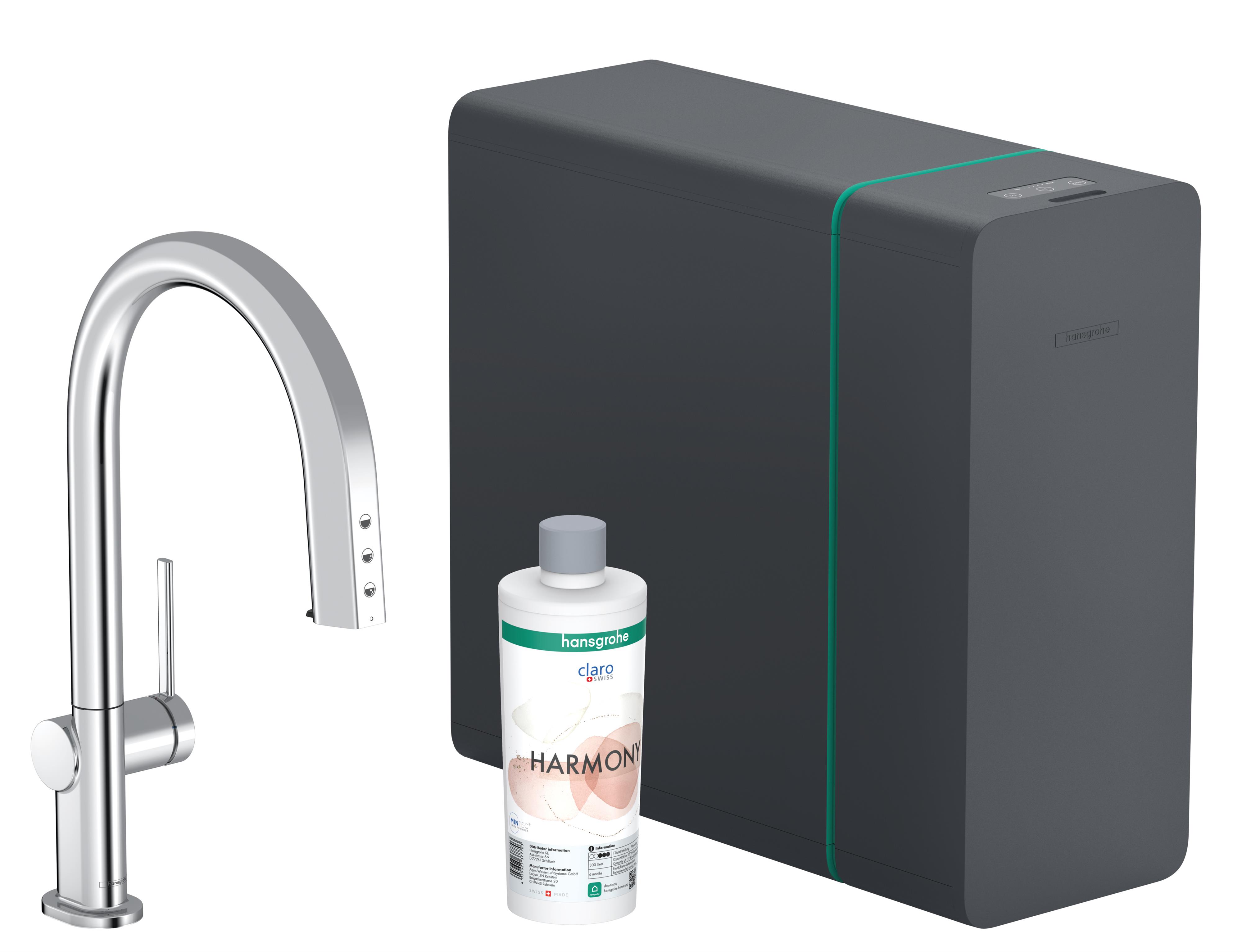Hansgrohe Aqittura M91 rubinetto da cucina con filtro verticale cromo 76836000