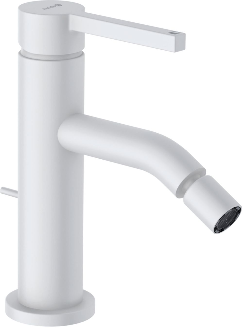 Kludi Nova Fonte Pura rubinetto per bidet verticale bianco 202165315