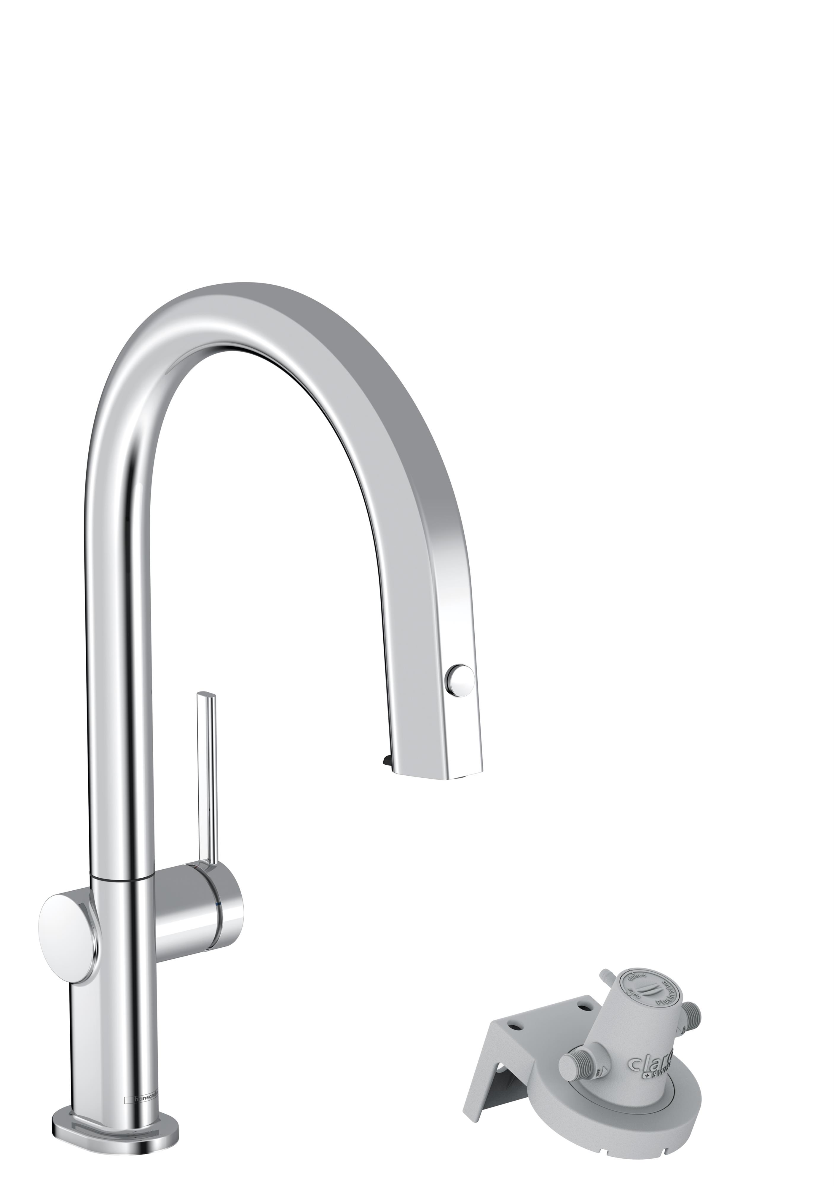 Hansgrohe Aqittura M91 rubinetto per filtro dell'acqua verticale cromo 76826000