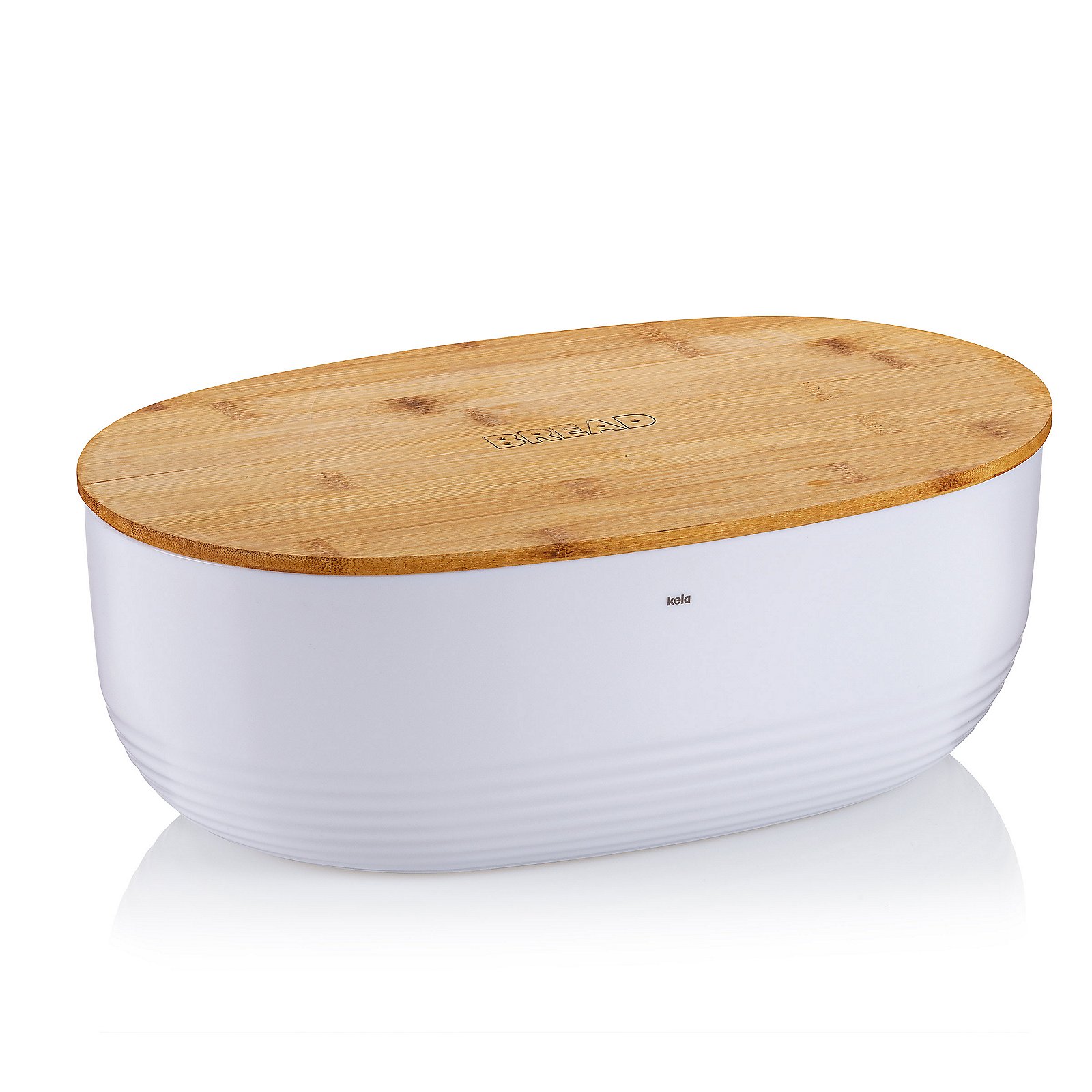 Kela Namur portapane 37.5x23x14 cm bianco 12060