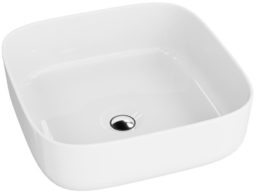 LaVita Galera lavabo 39x39 cm quadrata da appoggio bianco 5900378334323