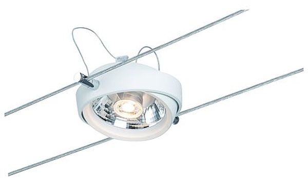 Paulmann Spotlight lampada per illuminazione a fune 1x8 W bianco 94201