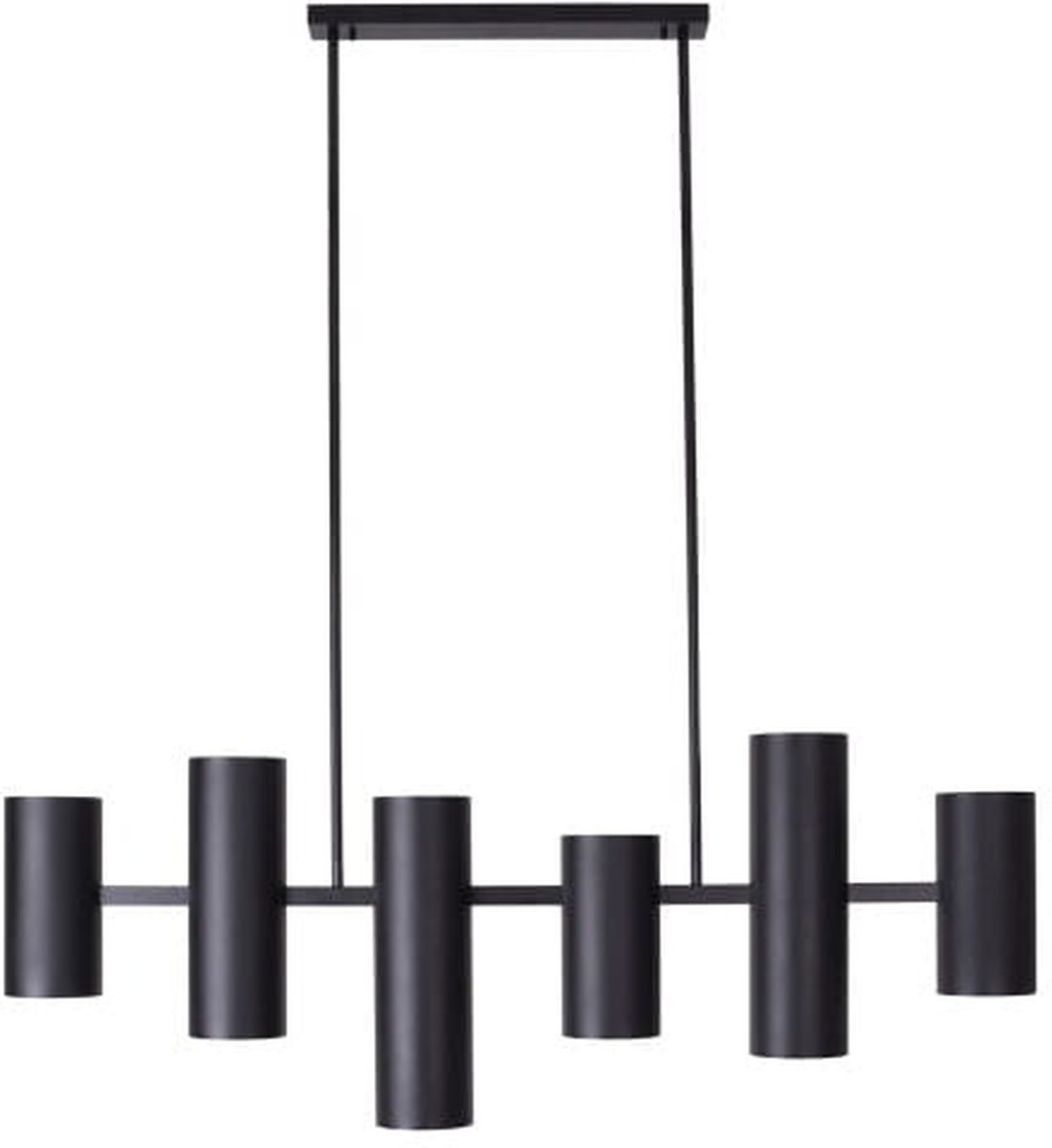 MaxLight Laxer lampada sospesa 6x7 W nero P0503