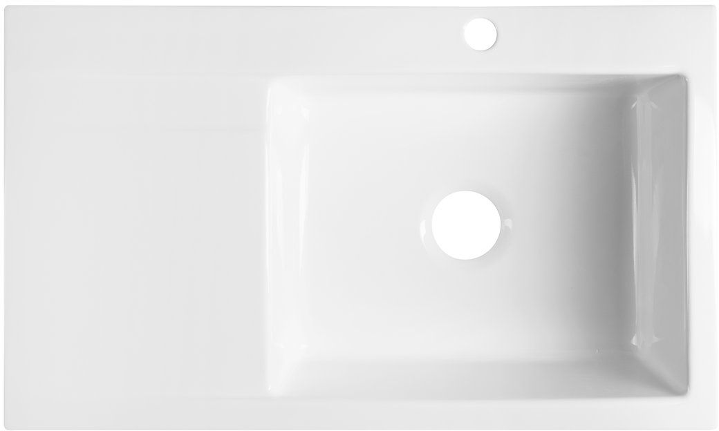 Sapho Avoria lavello in ceramica 86x51 cm bianco 55086