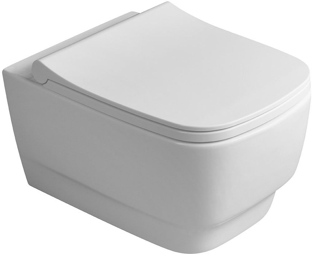 Sapho Bello vaso wc sospeso senza brida bianco 100214