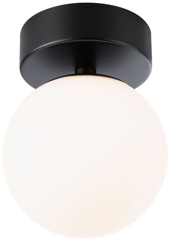 Paulmann Gove lampada da soffitto 1x5 W nero 71071