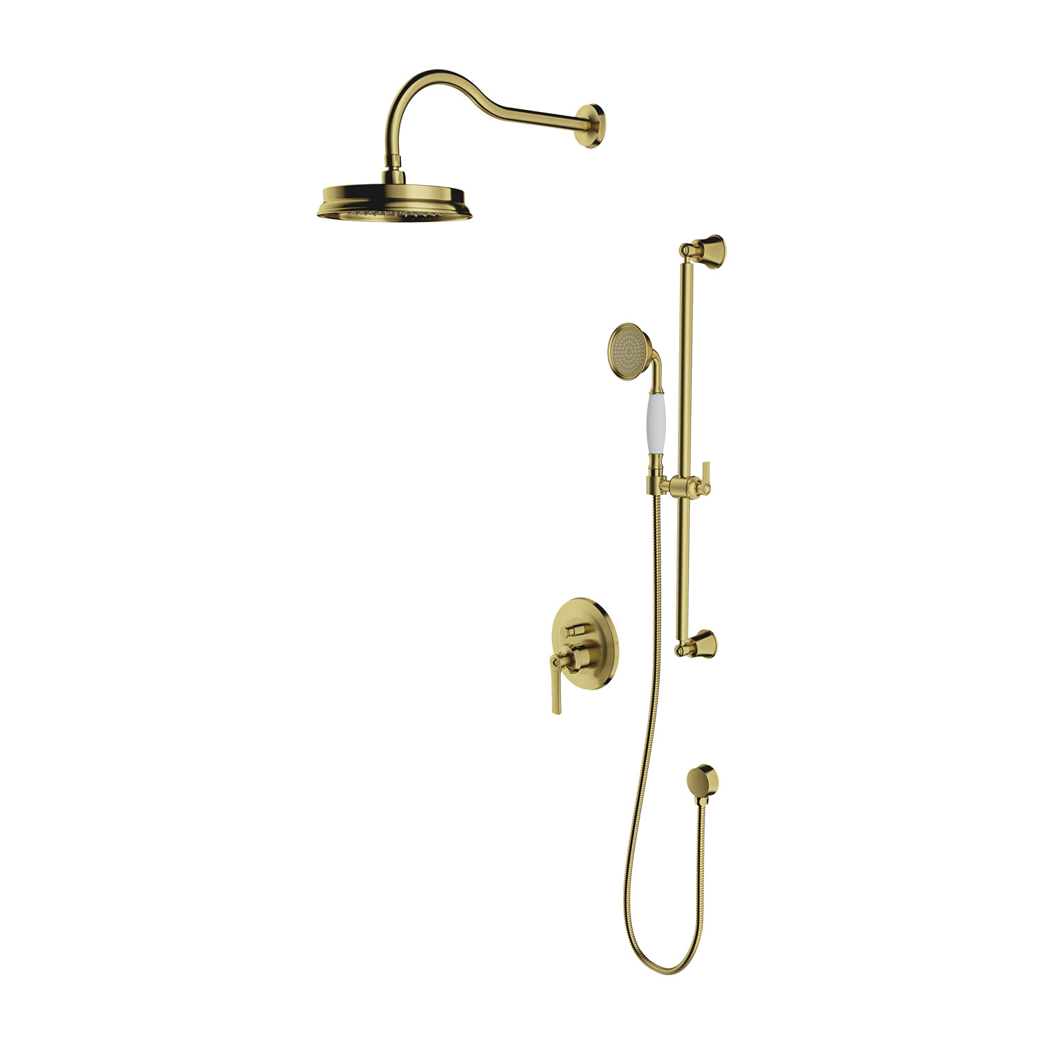 Omnires Armance set doccia da incasso con soffione || SYSAM20BSB