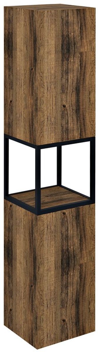 Sapho Skara armadietto 35.1x31.95x171 cm laterale sospeso nero-rovere-legno CG010-1919