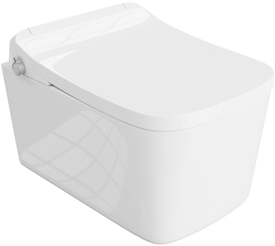 LaVita Murya vaso con sedile bidet sospeso senza brida bianco 5900378332879