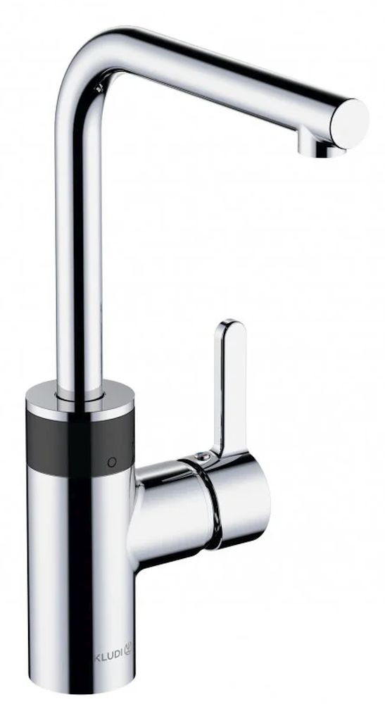 Kludi E-Go rubinetto da cucina verticale cromo 422200575