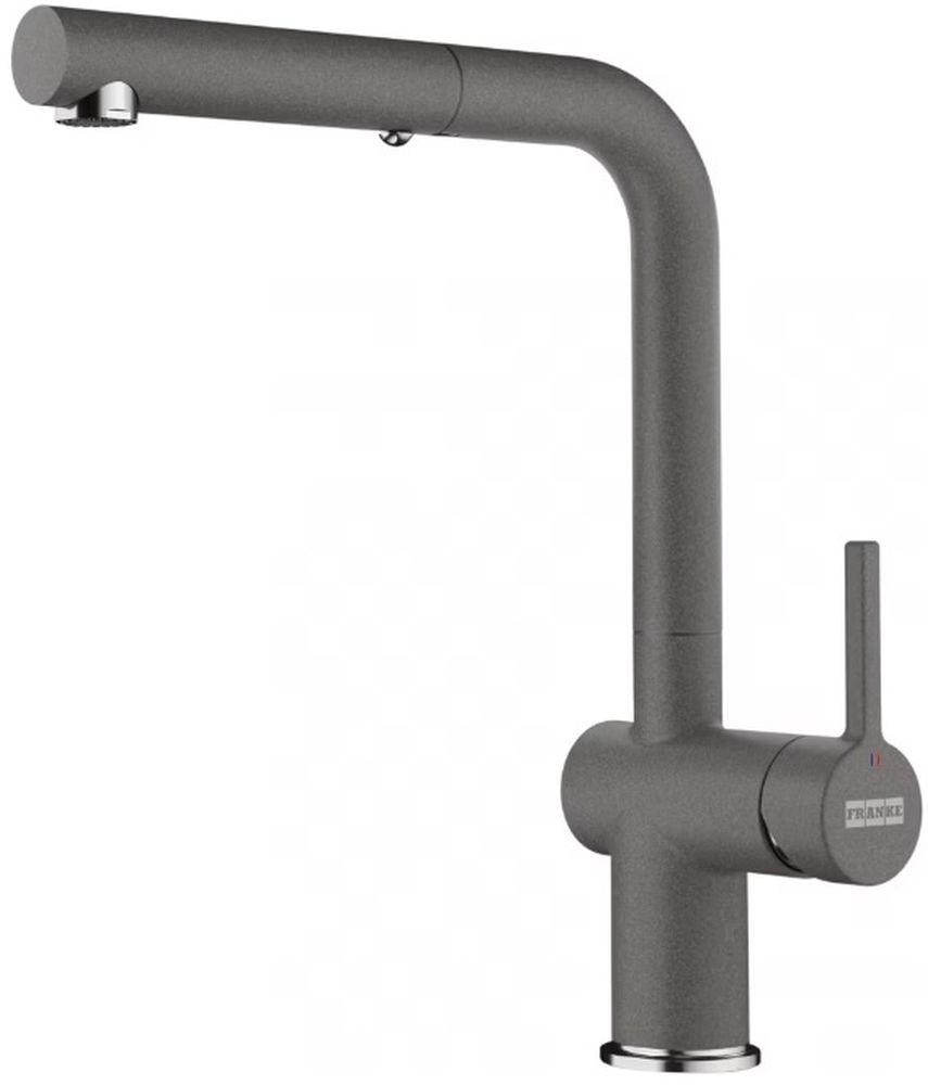 Franke Active rubinetto da cucina verticale grafite/grigio 115.0653.385