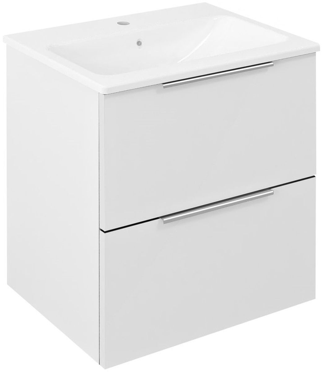 Sapho Carisma tavolino decorativo 48x38.9x54 cm sottolavabo sospeso bianco CR492-3030